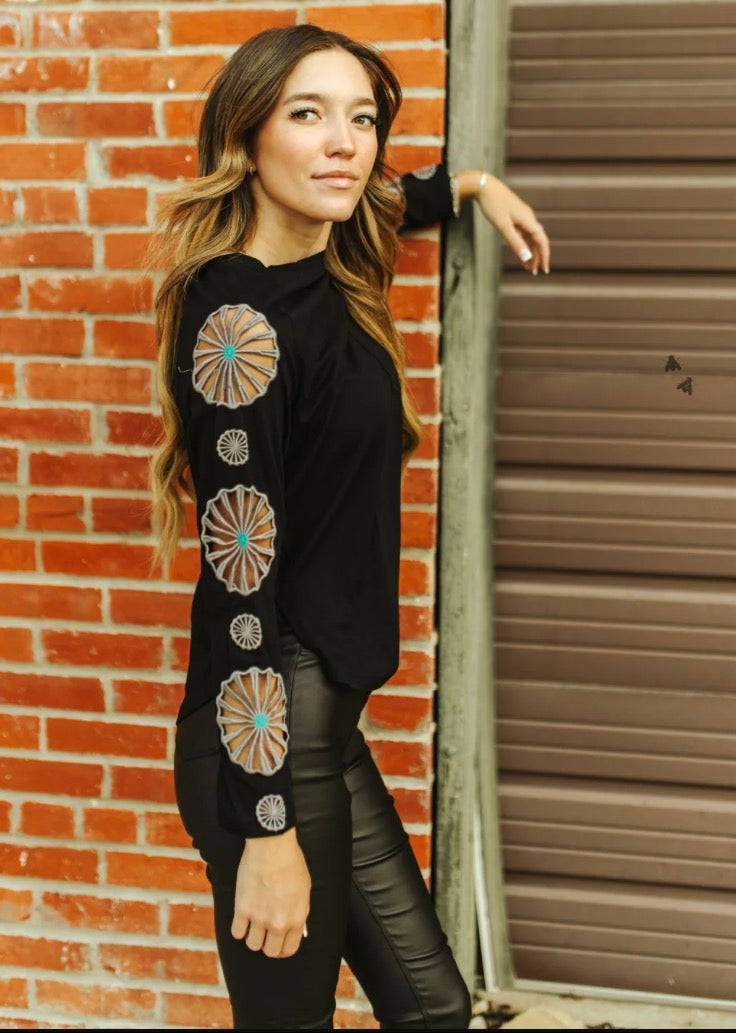 Western Cut Out Top