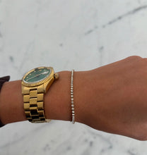 Load image into Gallery viewer, Chan Sutton Dainty Tennis Bracelet - Gold OR Silver