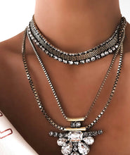 Load image into Gallery viewer, Drop a Hint Layered Necklace - Gold
