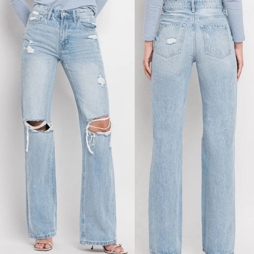 90's Vintage Light Wash Jeans