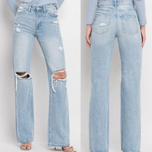 90's Vintage Light Wash Jeans