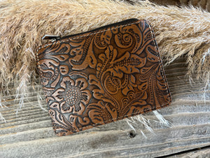 Wonder Trail Western Card Holder - Camal