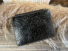 Load image into Gallery viewer, Wonder Trail Western Card Holder - BLACK/OLIVE