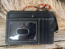 Load image into Gallery viewer, Eye of Goddess Card Holder - Black Silver Speckle