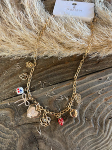 Strawberry Charm Necklace