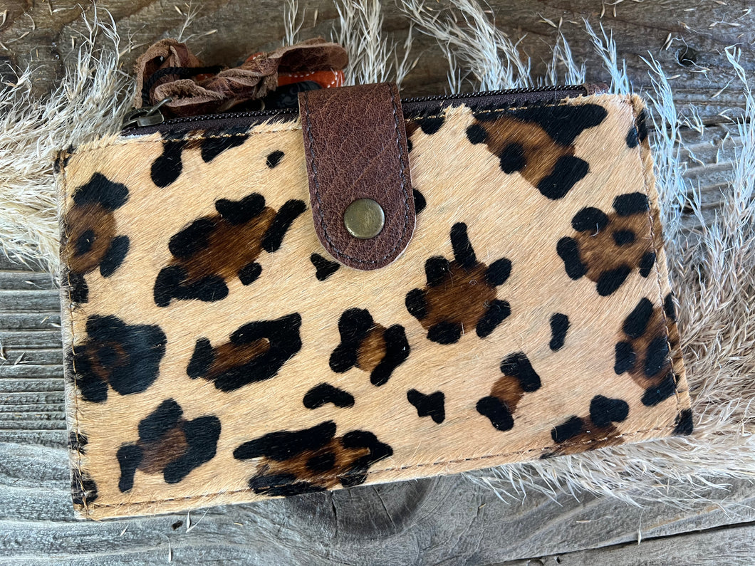 Leopard Clutch/Card Organizer