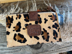 Leopard Clutch/Card Organizer