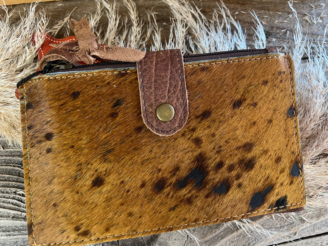 Brown HOH Clutch/Card Holder