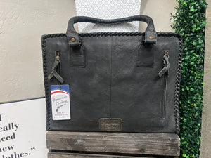 BLACK/WHITE HOH WESTERN HANDBAG