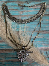 Load image into Gallery viewer, Drop a Hint Layered Necklace - Gold