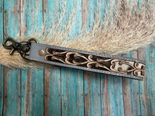 Load image into Gallery viewer, Wildvine Tooled Key Fob