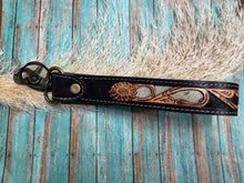 Load image into Gallery viewer, Wildvine Pony Tooled Key Fob