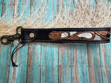 Load image into Gallery viewer, Wildvine Pony Tooled Key Fob