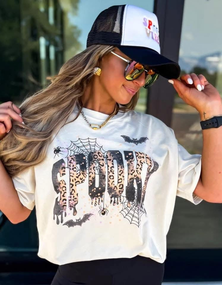 Leopard Spooky Tee