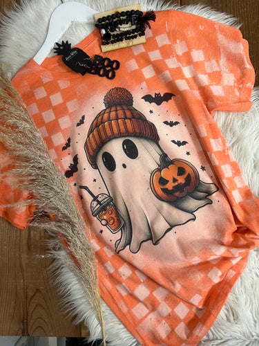 Checkered Ghost Tee