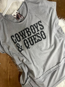 Cowboys & Queso Tee - FINAL SALE ITEM