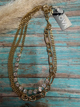 Load image into Gallery viewer, Tova Cricket Necklace in Antique Gold