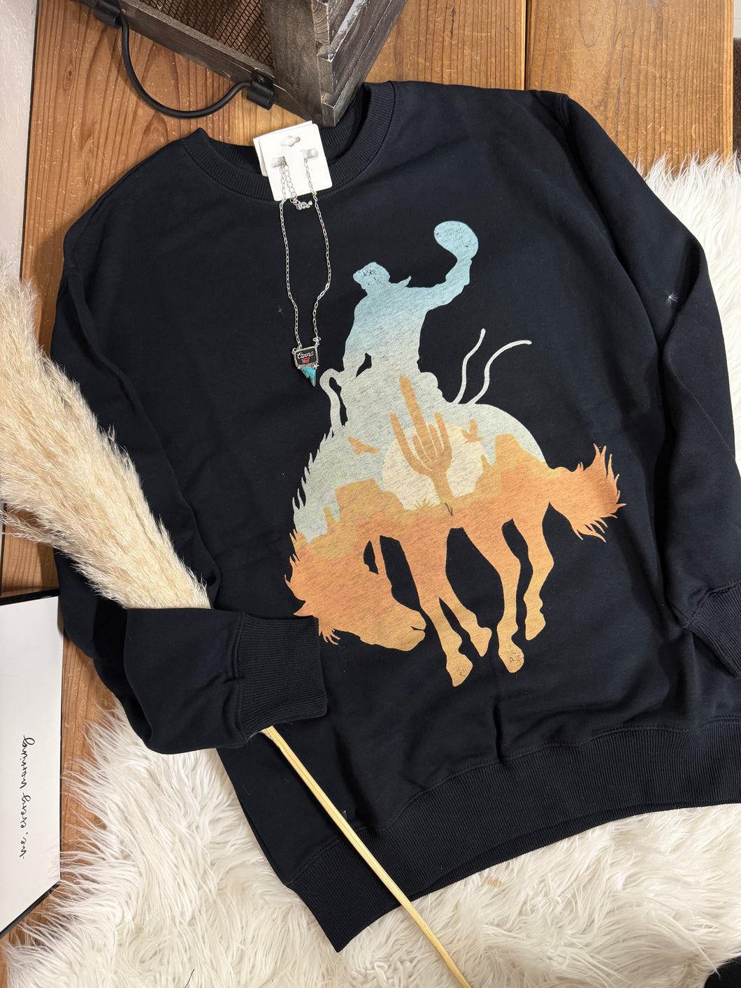 Wild Rodeo Cactus Sweatshirt