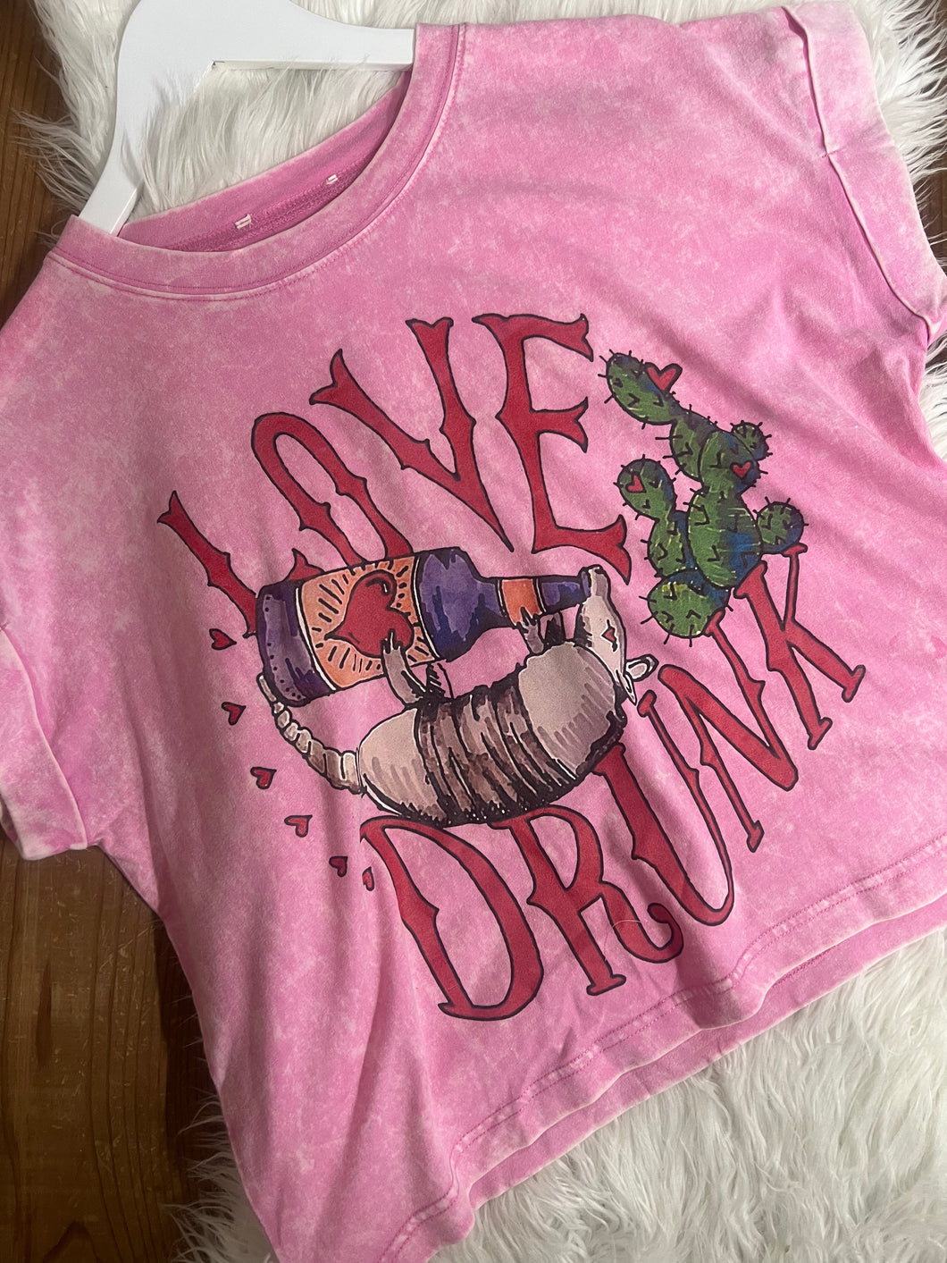 LOVE DRUK MINERAL WASH SEMI CROP