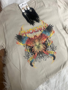 PHOENIX FLAME TEE