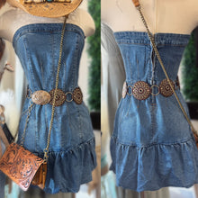 Load image into Gallery viewer, Gretchen Denim Bubble Dress