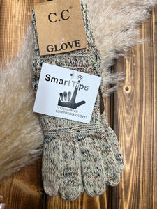 CC Speckled Smart Touch Gloves - 3 Color Options