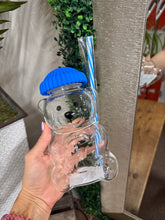 Load image into Gallery viewer, Teddy Bear Glass Jar Tumblers