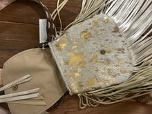 Load image into Gallery viewer, Keep It Gypsy Cream &amp; Gold Crossbody