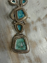 Load image into Gallery viewer, Earth and Sky Turquoise Necklace