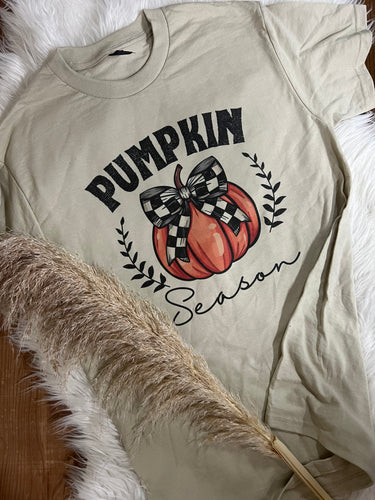 Pumpkin Bow Tee