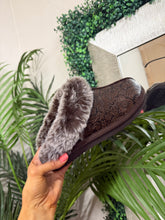 Load image into Gallery viewer, Lolly Western Slippers - Chocolate