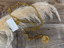 Load image into Gallery viewer, Chan Sutton XL Coin Necklace - Love Each Other More