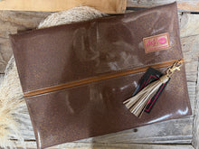 Load image into Gallery viewer, Makeup Junkie Makeup Bag - Glitter Bourbon