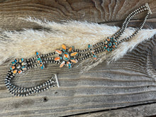 Load image into Gallery viewer, Desert Stone Choker - Sterling Silver - Summertime Copper