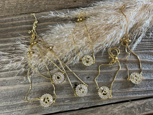 Initial Burst Bracelet