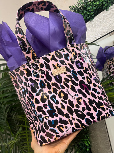 Consuela Grab N Go Tote - MINI - Ruth (Pink Leopard)