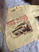 Load image into Gallery viewer, PINK FLOYD BUTTER CROP TOP