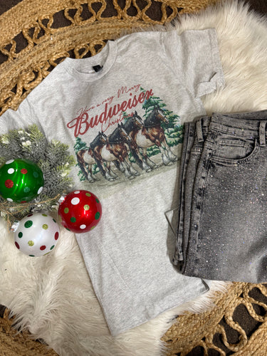 Have a Merry Christmas Clydesdale Horses