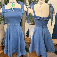 Load image into Gallery viewer, Southern Sally Denim Dress