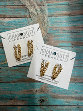Load image into Gallery viewer, Chan Sutton Chain Hoop Earrings