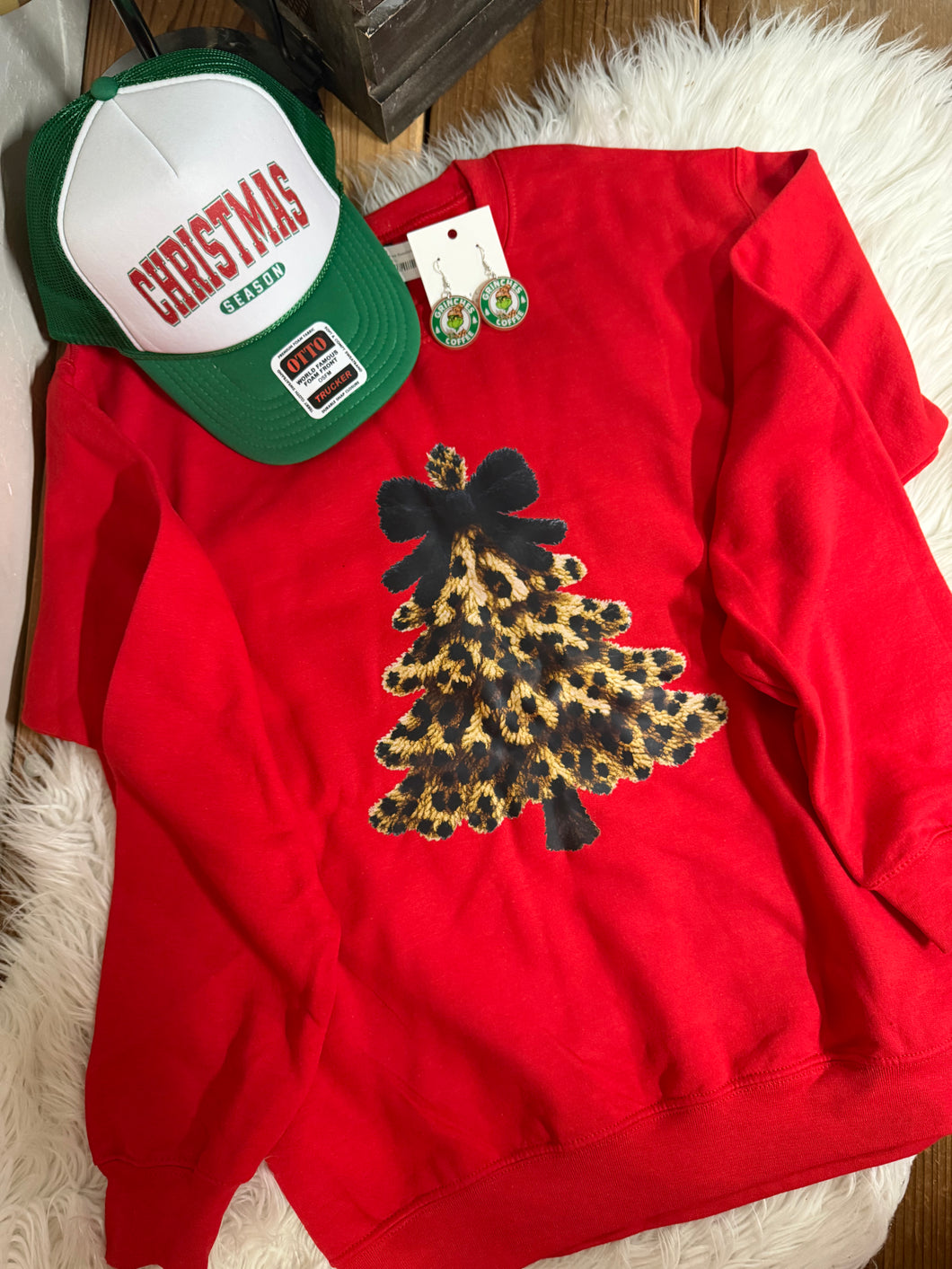 Leopard Tree Sweatshirt