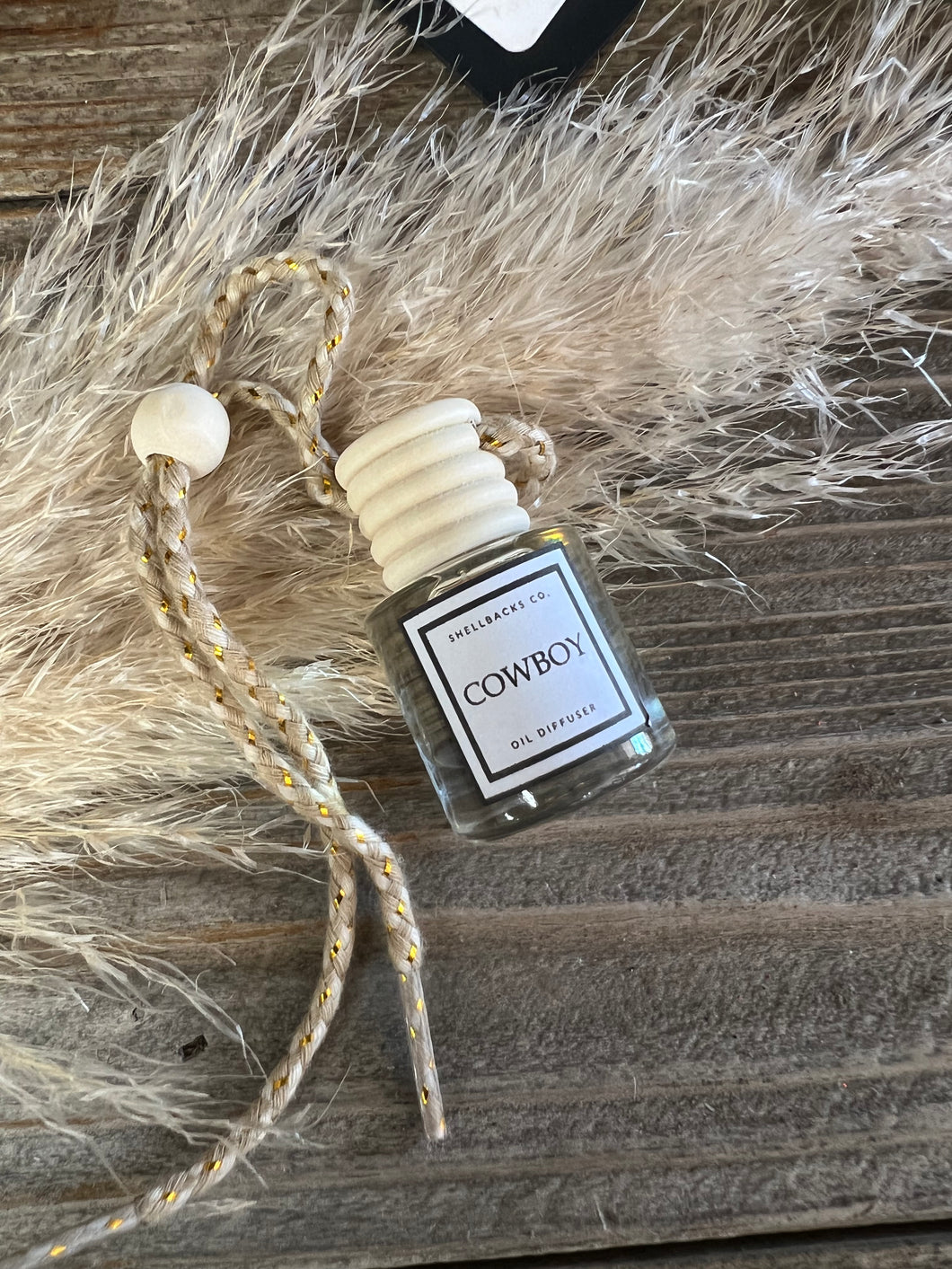 CAR DIFFUSERS - Scent: Cowboy