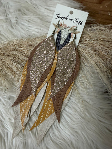 Golden Dusk Earrings