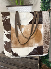 Load image into Gallery viewer, Hair on Hide Western Tote Bag