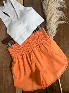 Athletic Shorts - Coral