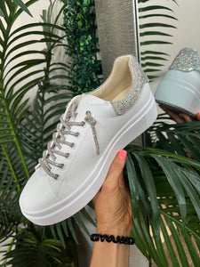 Evalia Rhinestone Sneakers