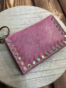 Keep It Gypsy Card Holder - Pink Shimmer