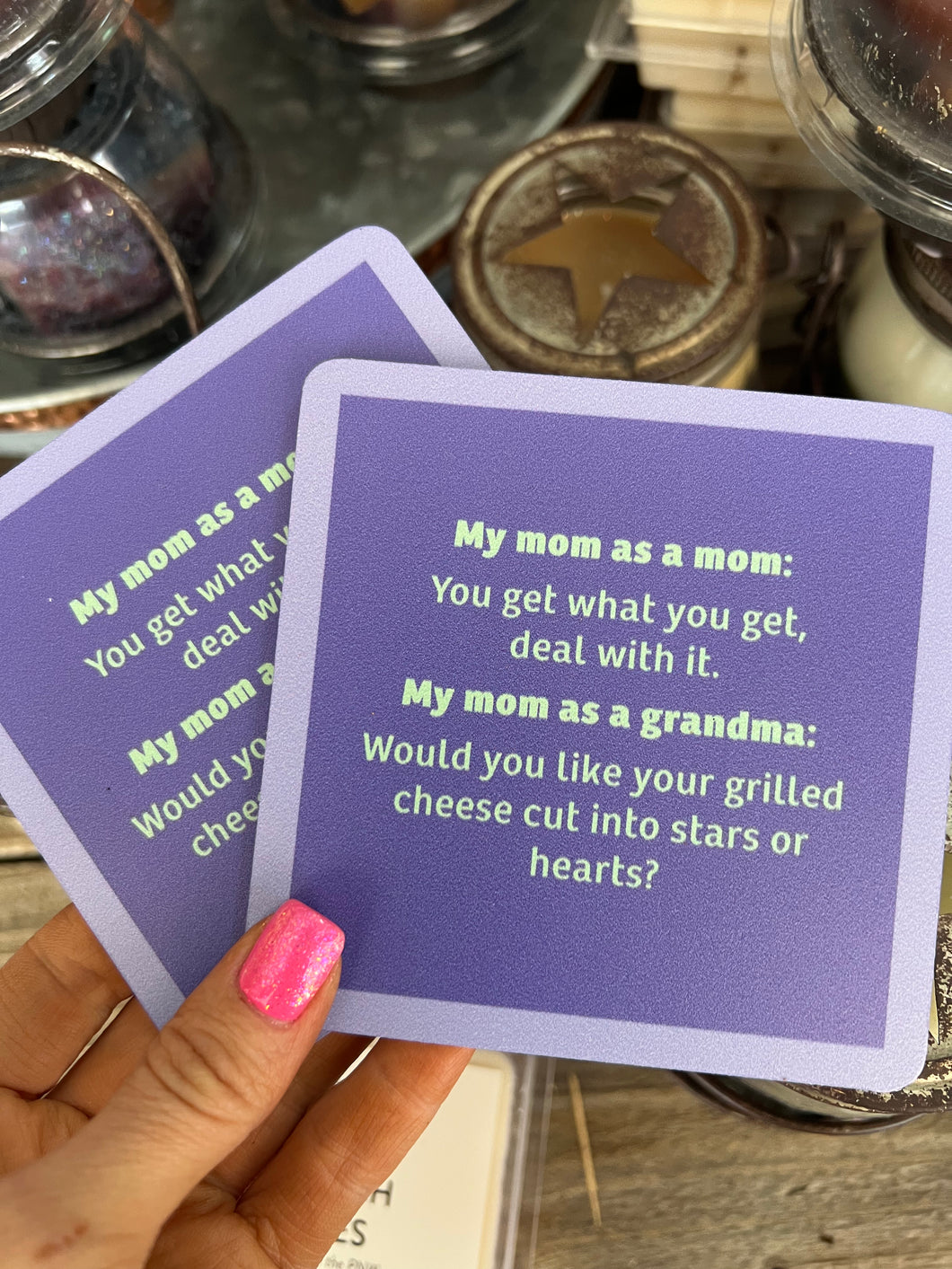 Mom/Grandma Coaster