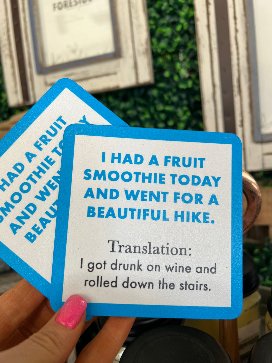 Fruit Smoothie Coaster
