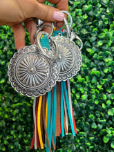 Load image into Gallery viewer, Concho Tassel Keychain